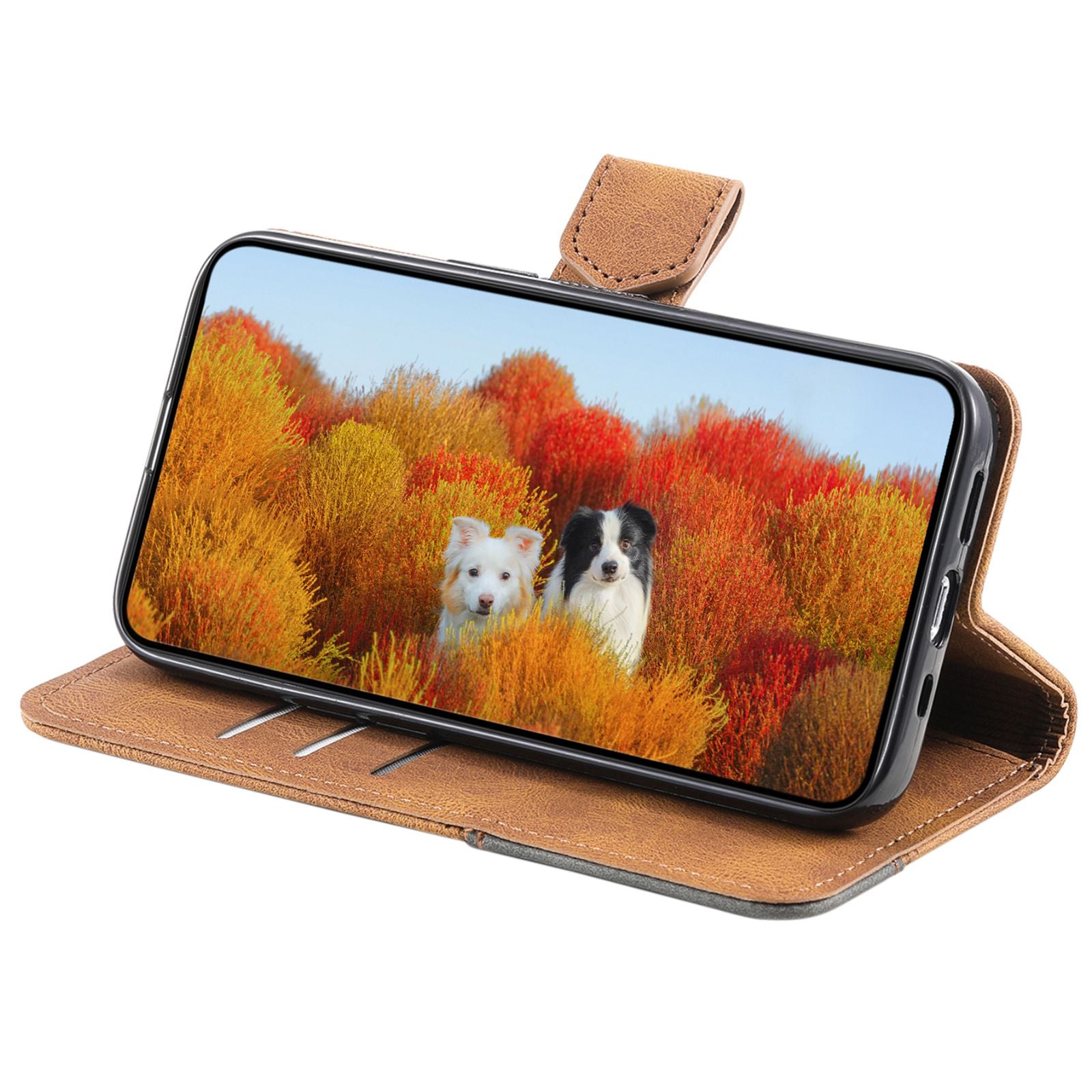 TTUDRCH For Samsung Galaxy S20 Ultra 4G/5G 004 Splicing Skin-touch PU Leather RFID Blocking Phone Case Wallet Stand Cover - Brown TTUDRCH For Samsung Galaxy S20 Ultra 4G/5G 004 Splicing Skin-touch PU Leather RFID Blocking Phone Case Wallet Stand Cover - Brown